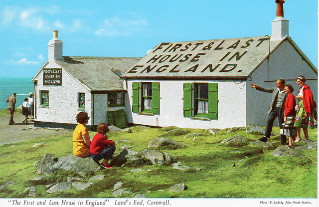 Retro Cornish Postcards