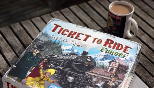 Ticket to ride Europe box