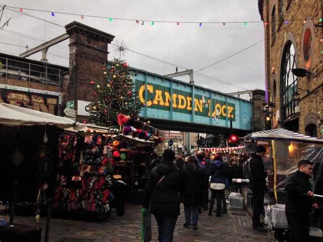 Camden Market London Christmas