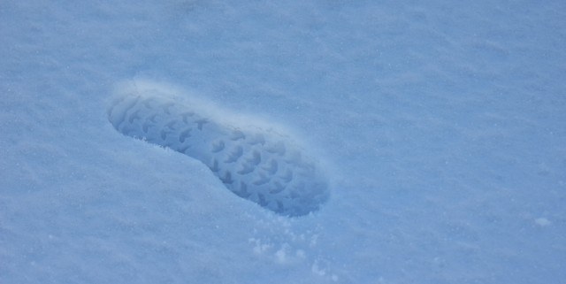 Snow Boot Footprint