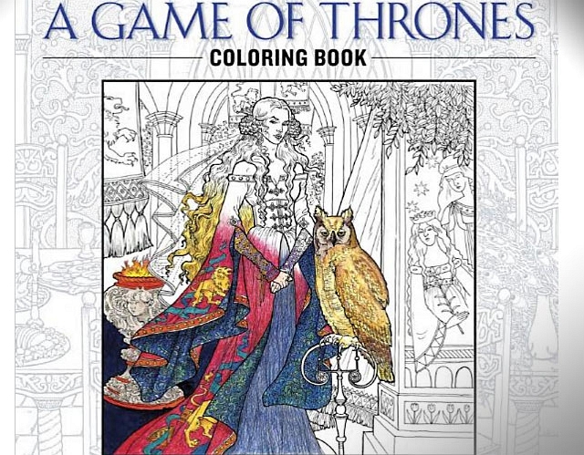 A Game Of Thrones Colouring Book