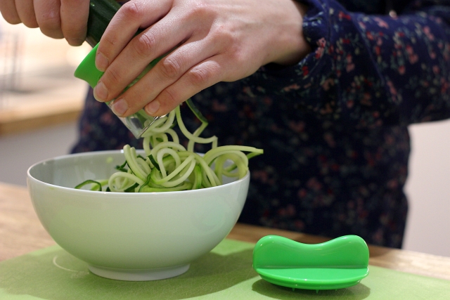 Spiralized Courgette Noodles