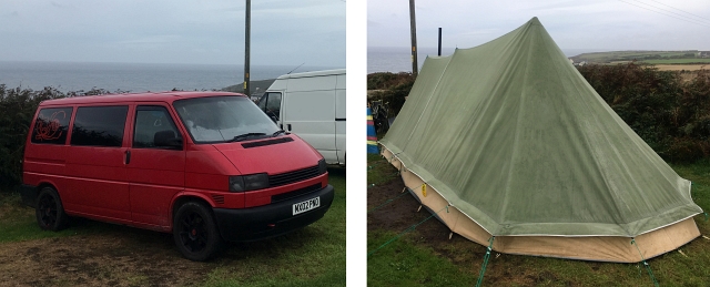 VW T4 Camping Cornwall
