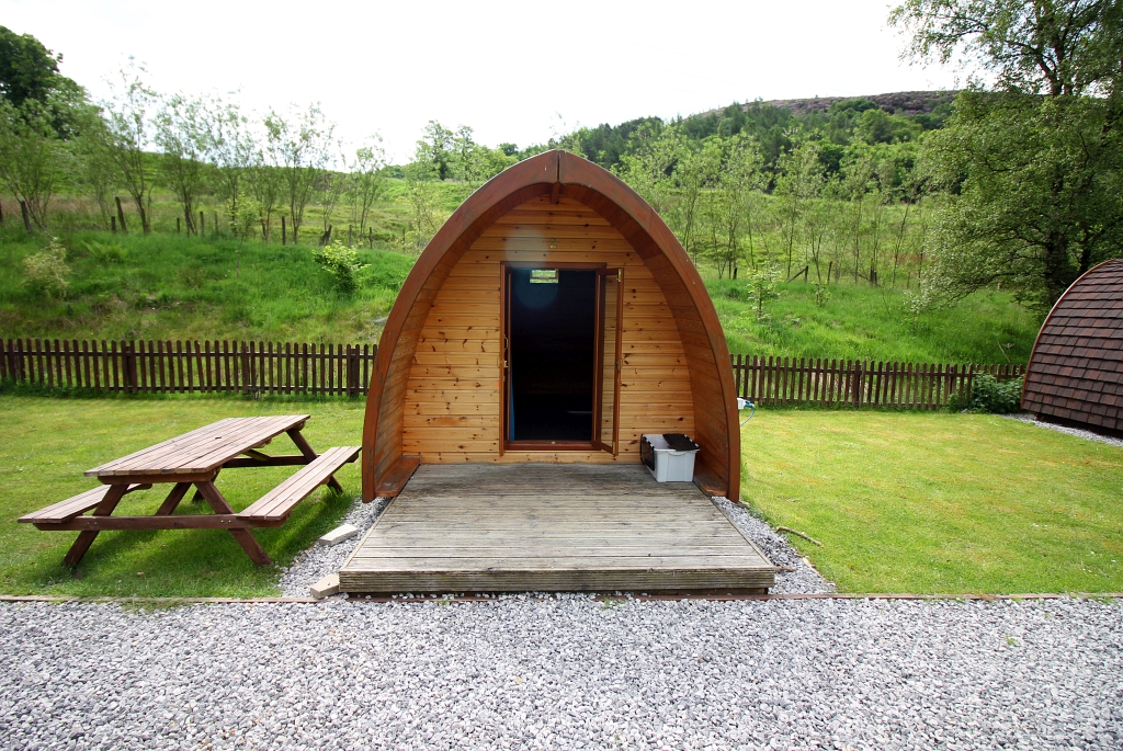 Camping and Caravanning Club Hayfield Pods
