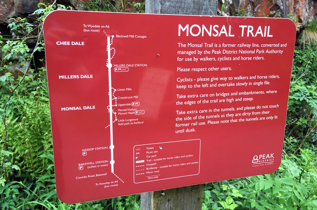 Monsal Trail Sign