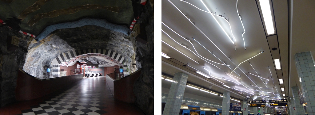 Stockholm Metro Art Underground