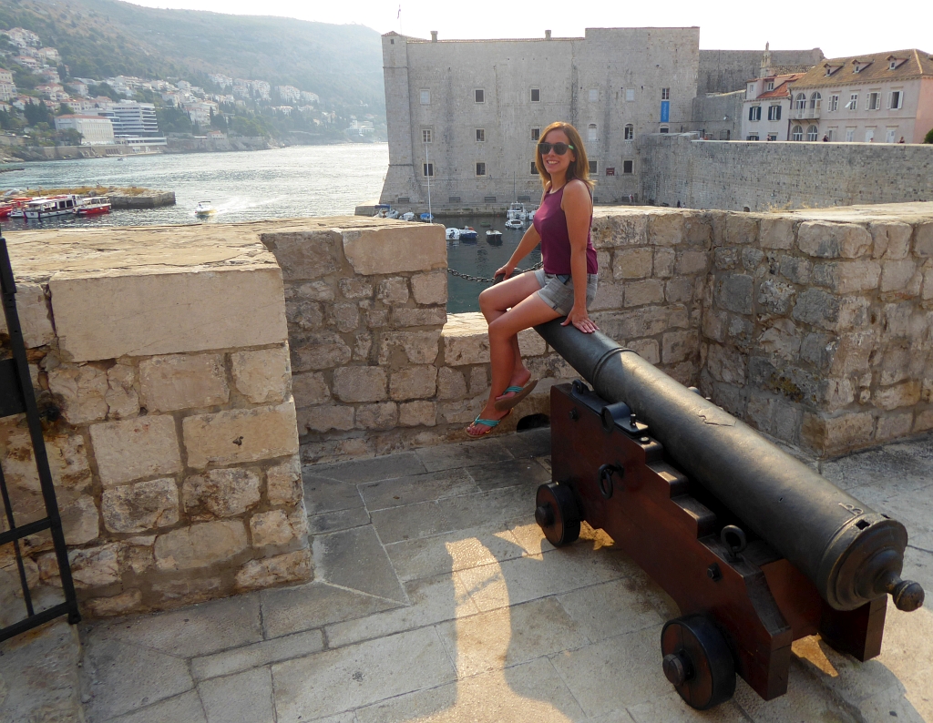 Dubrovnik City Walls Canon
