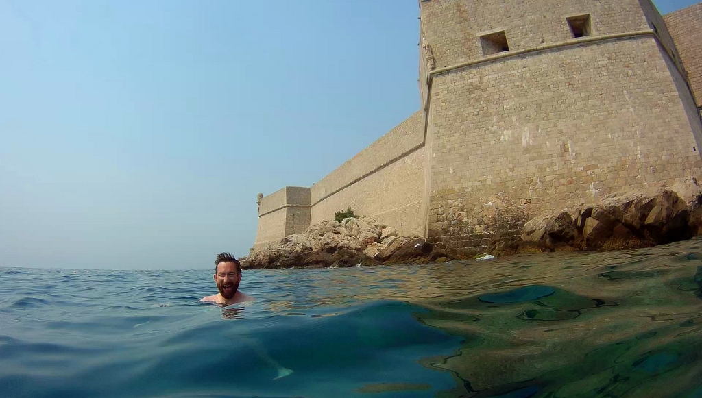 Dubrovnik Swimming Wall